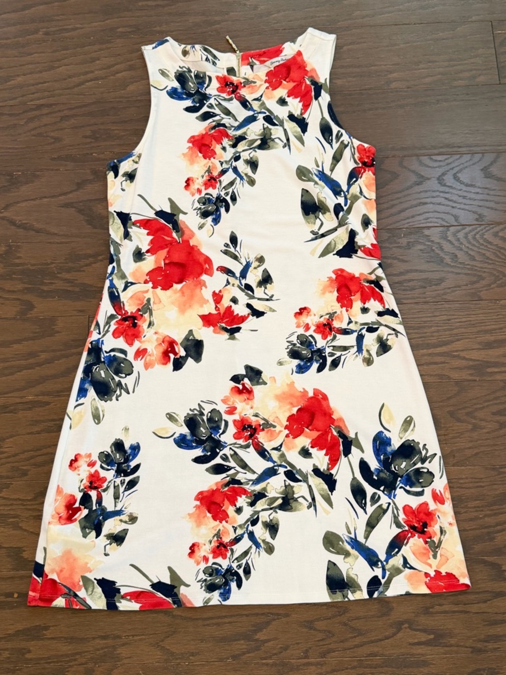 Tommy Bahama Tropical Floral Shift Dress Size Large - Picture 2 of 10